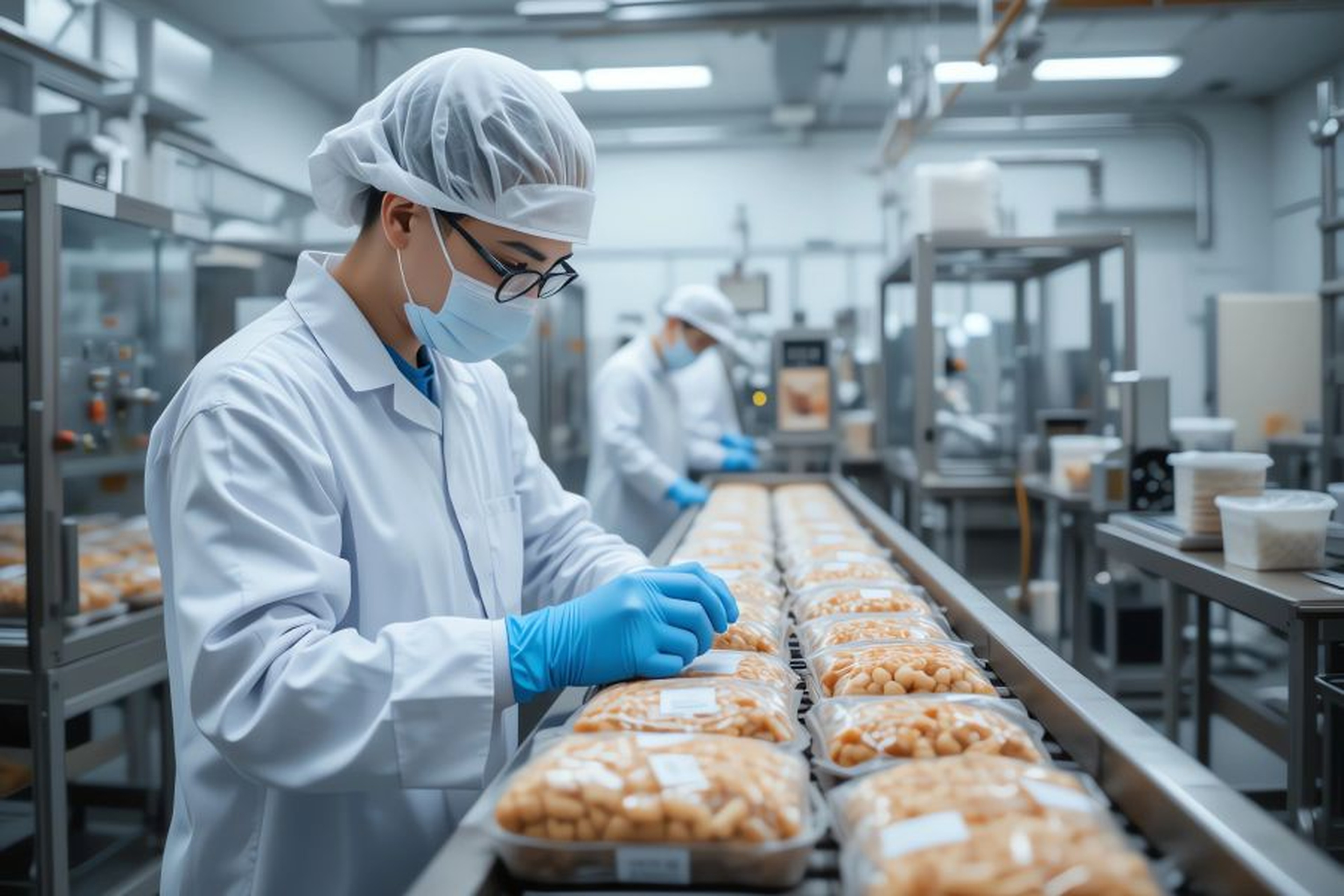 Food-production quality control — high-resolution reference photography