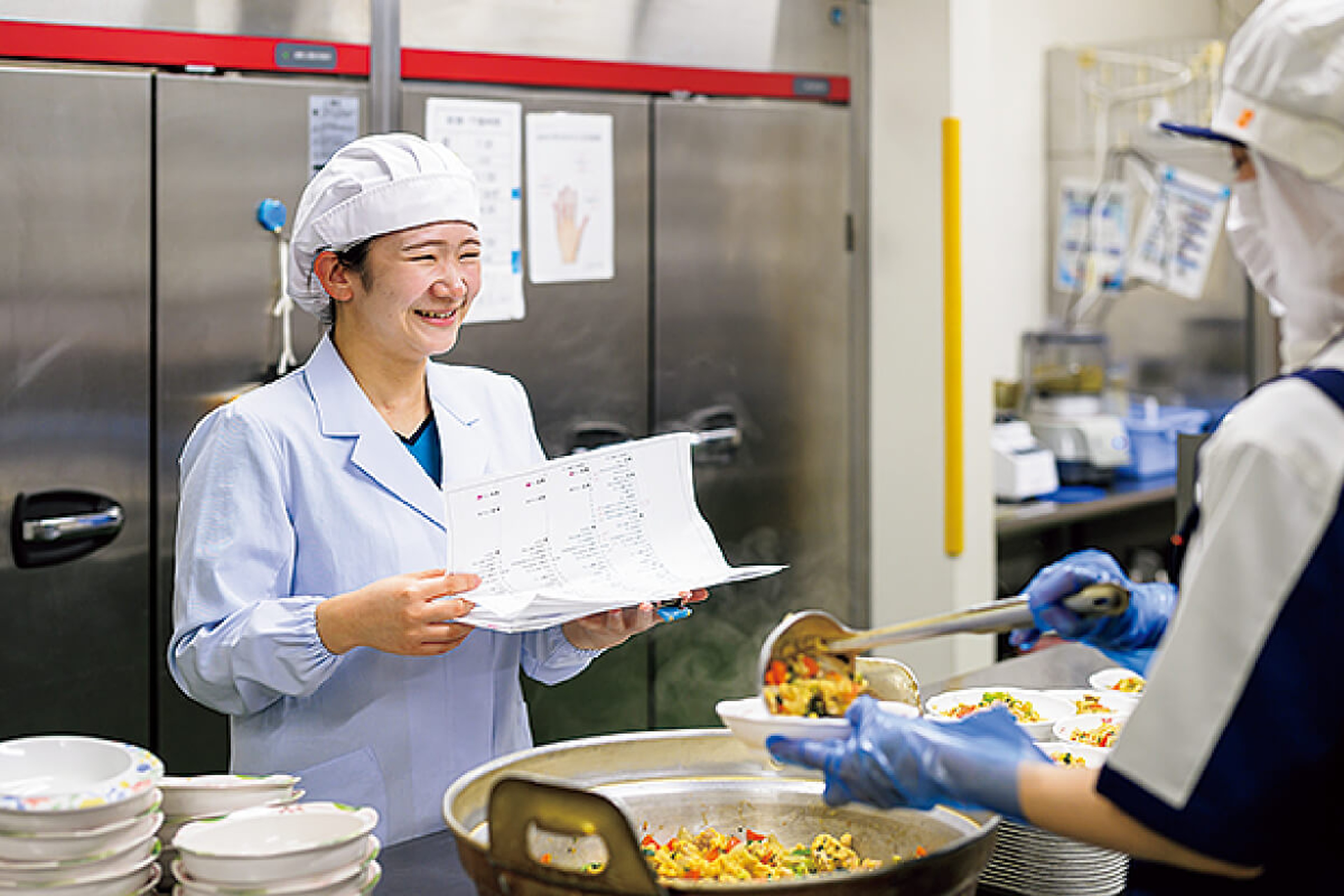 Hospital nutrition team — high-resolution reference photography